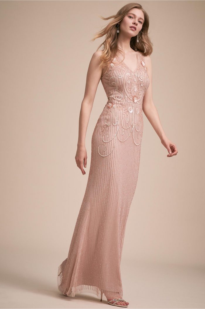 maid of honor gown designs