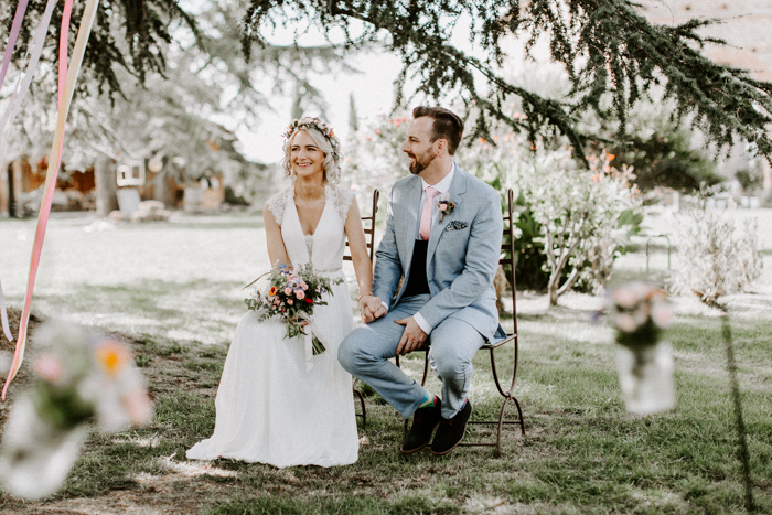 Delightfully French Toulouse Destination Wedding at Domaine Du Beyssac ...