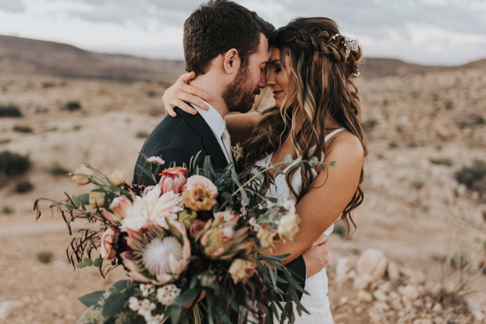 This Desert Glam Wedding at Under Canvas Brought the Boho Flair to Zion  National Park