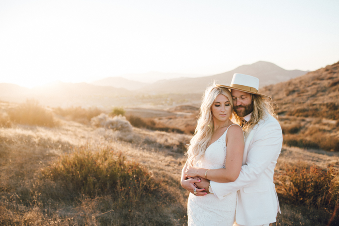 This Desert Glam Wedding at Under Canvas Brought the Boho Flair to