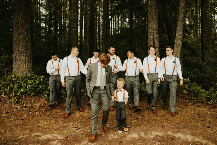 This Magical Forest Wedding at Gold Mountain Golf Club was Filled with ...