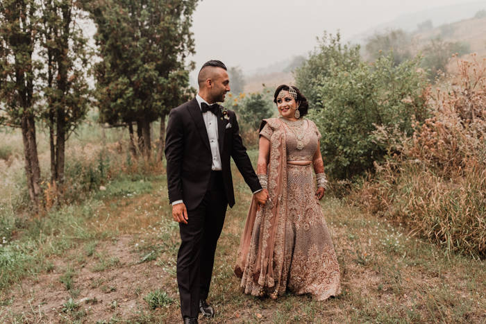 This Rustic Glam Indian Wedding At Durali Villa Is A British