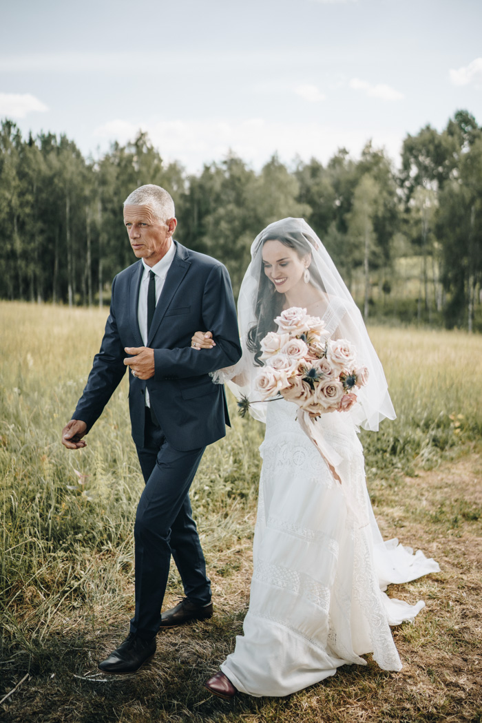 This Truly Bohemian Latvia Wedding At House Brikumi Was Planned Around