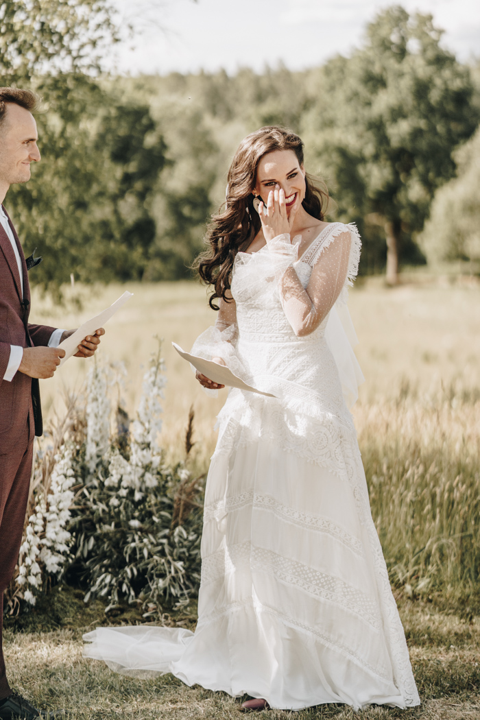 This Truly Bohemian Latvia Wedding At House Brikumi Was Planned Around