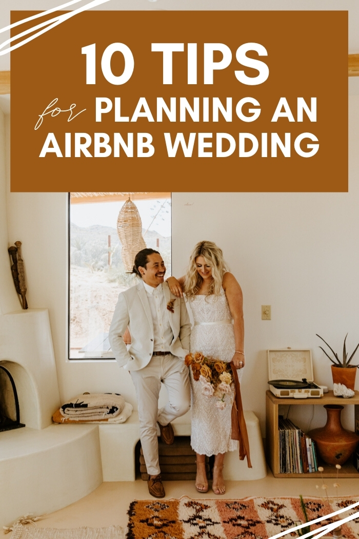 Airbnb wedding graphic