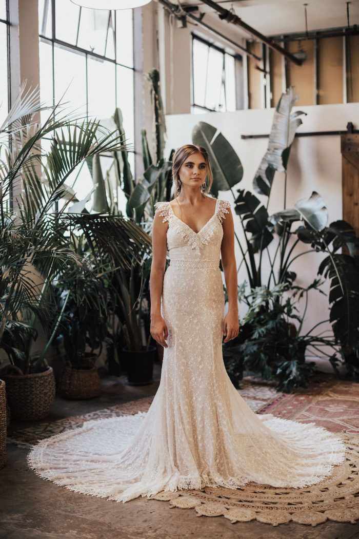 Lupita Bohemian Lace Wedding Dress