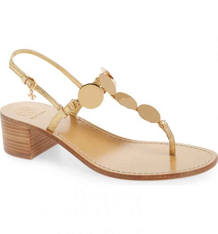 Tory burch patos disk hotsell gladiator sandal