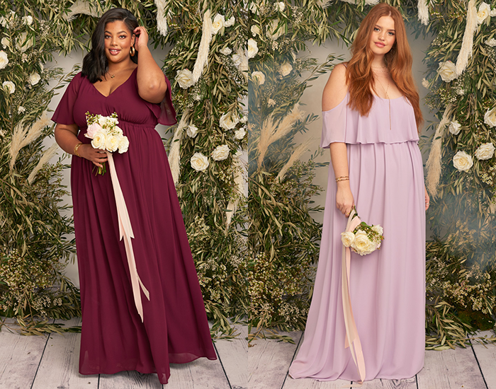 The Best Places to Shop for Plus Size Bridesmaid Dresses | Junebug Weddings