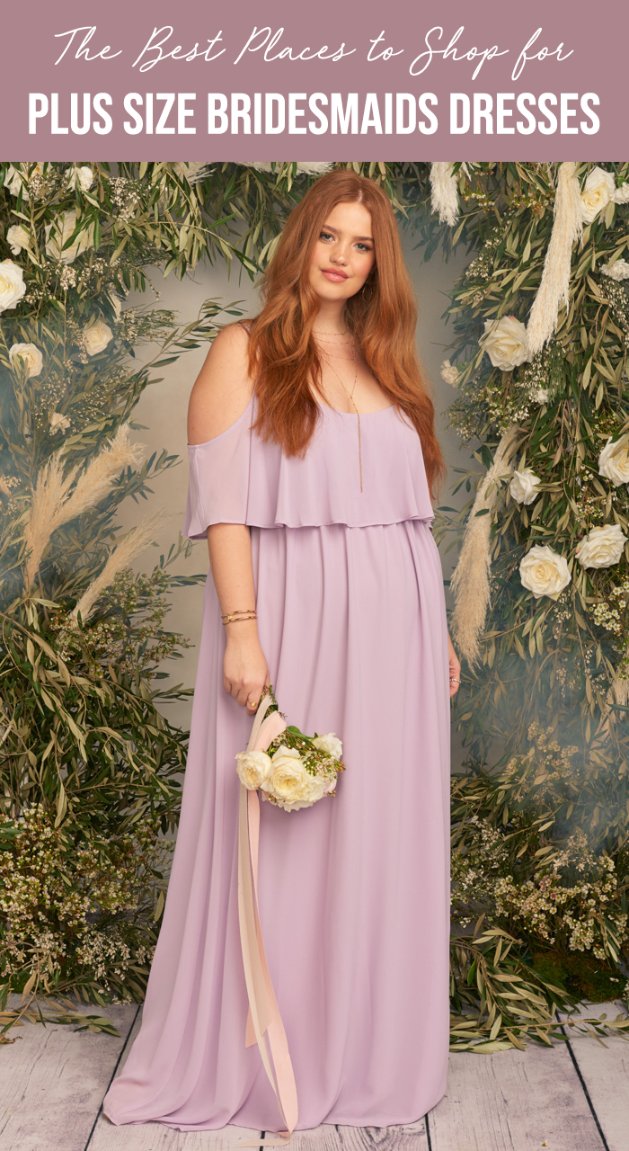 dress for chubby bridesmaid