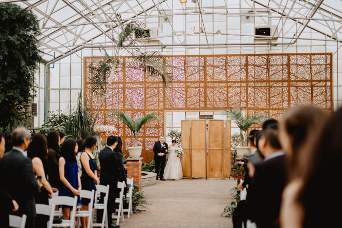 See This Eagles Player's Desert-Inspired Horticulture Center Wedding