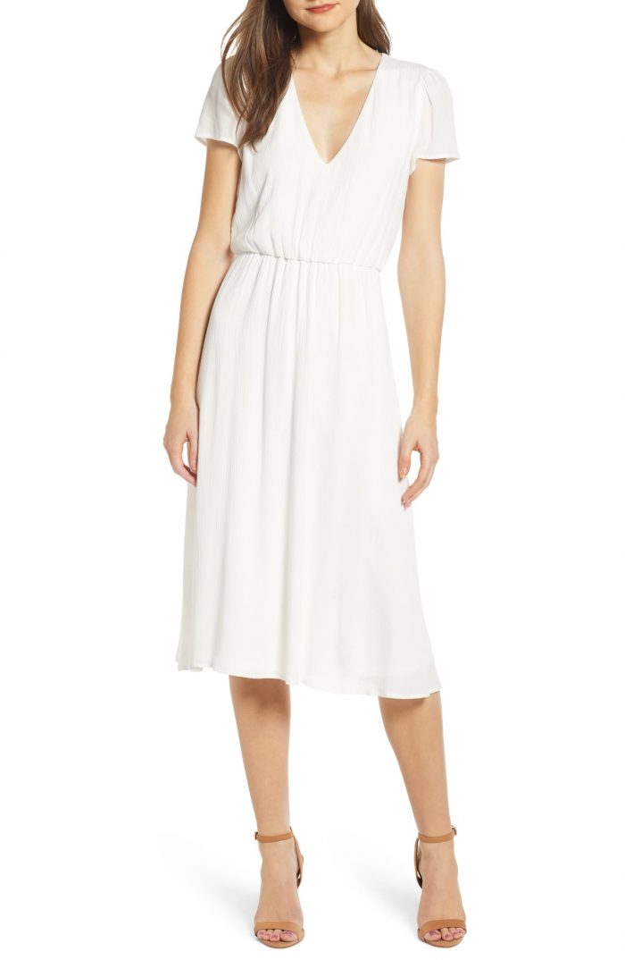 all in favor isabella wrap dress