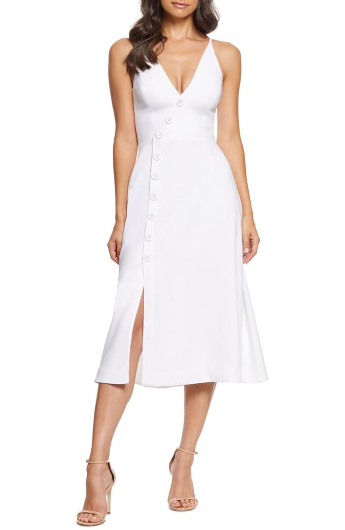 summer rehearsal dinner dress