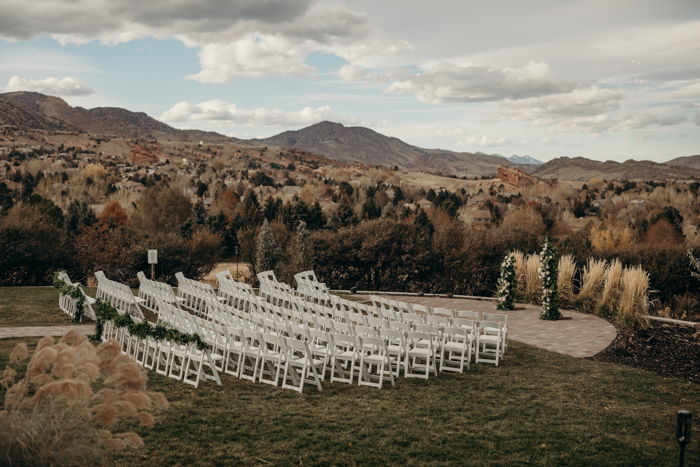 The Red Rocks View Wasn T Even The Prettiest Part Of This Manor House Colorado Wedding Junebug Weddings