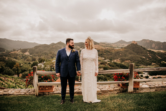 This Wine Loving Bride and Groom Married in a Ros Inspired Rose