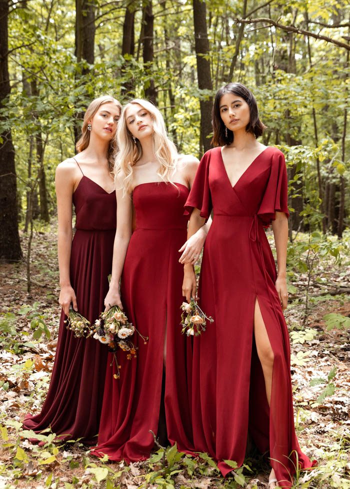 These Stylish Jenny Yoo Fall 2019 Bridesmaids Dresses are So Gorgeous We Literally Can t Choose a Favorite Junebug Weddings