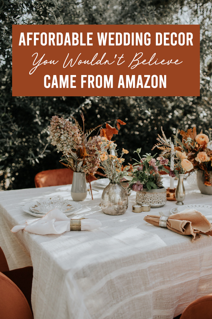 fascism input son Affordable Wedding Decor You Wouldn't Believe Came from Amazon | Junebug  Weddings