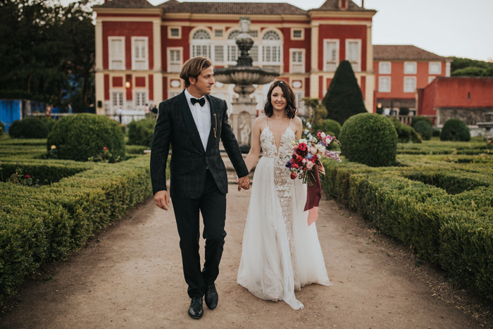 Dolce and Gabbana Served as the Inspiration for This Chic Lisbon Wedding in  a Private Palace | Junebug Weddings