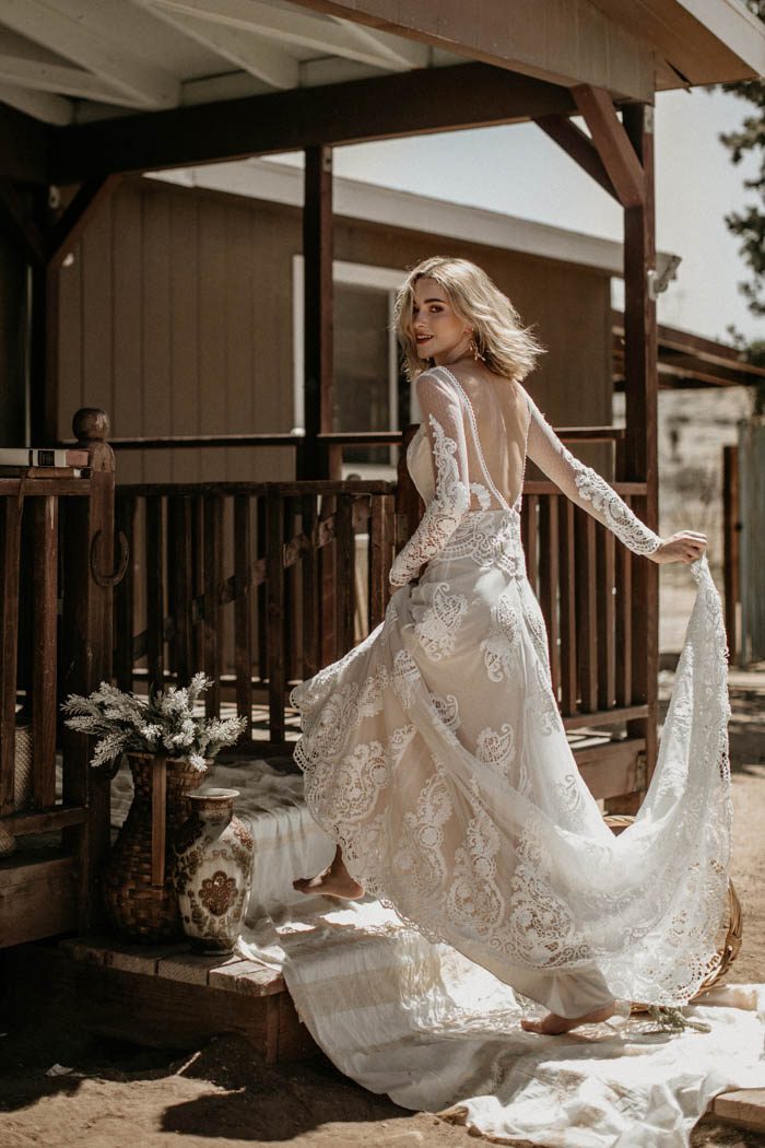 boho bridal brands