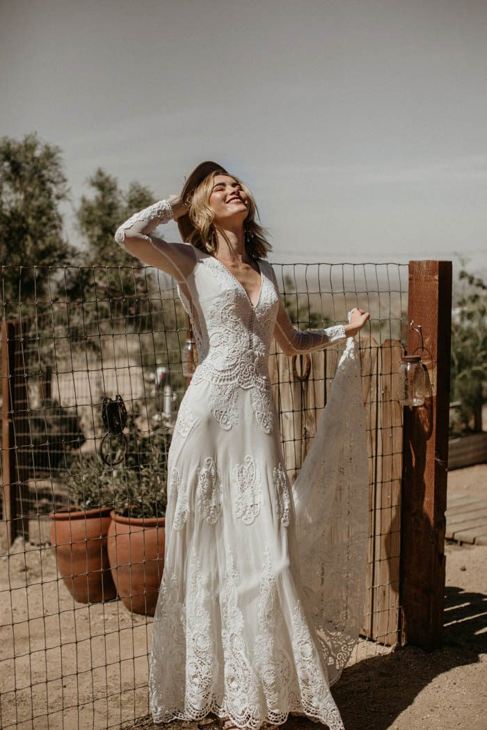 Boho Wedding Dresses With Sleeves: 27 Free-Spirited Styles