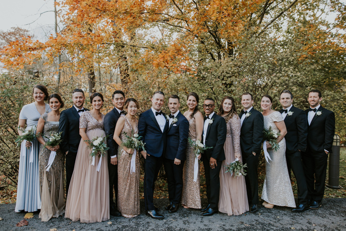 Sophisticated Americana Wedding At Buttermilk Falls Inn Spa In