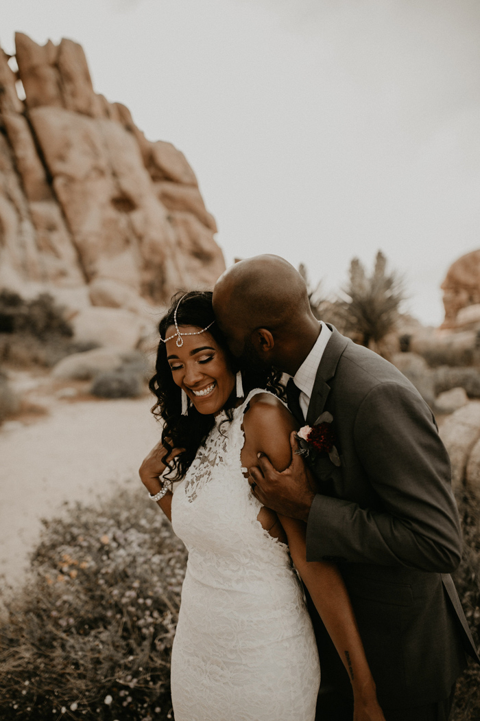 This Diy Joshua Tree National Park Wedding Showed Off The Natural Beauty Of Both The Desert And 9479