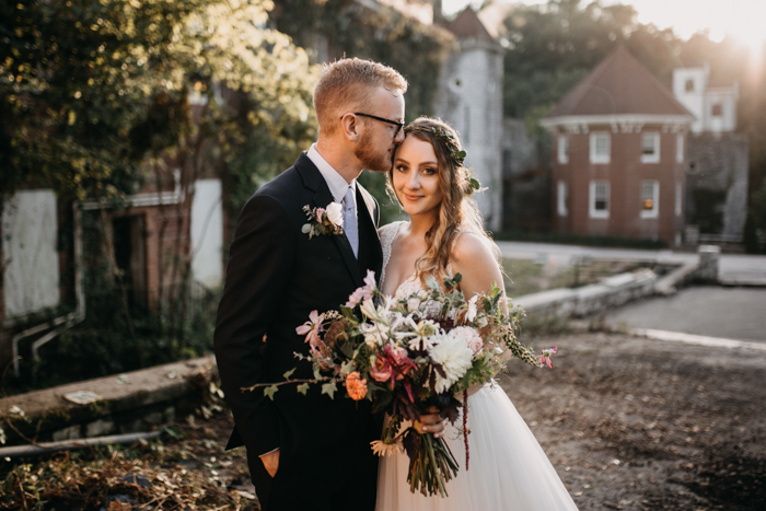 Romantic Industrial Chic Wedding, Fay + Jason