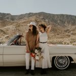 This Thelma and Louise Inspired Same-Sex Elopement is Full of Road Trip Goals, Desert Vibes, and Southwest Romance