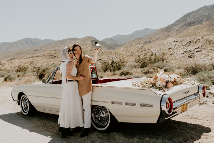 This Thelma and Louise Inspired Same-Sex Elopement is Full of Road Trip ...