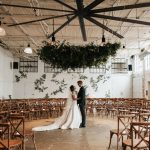 This Urban Romantic Airship37 Wedding Has a Circular Ceremony That Will Melt Your Heart