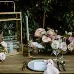 Blush and Burgundy Got a Major Update in This Modern Romantic Wedding Inspiration at The Stonehurst
