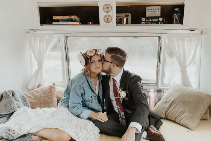 Minimal Boho Malibu Glamping Wedding at Zuma Sanctuary