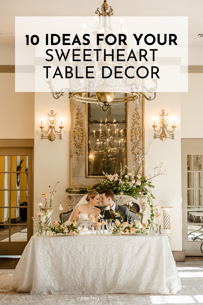 sweetheart table pinterest graphic