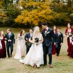 This Fall Nashville Wedding at Home Shows Off Our New Favorite Autumn Wedding Colors: Burgundy and Navy