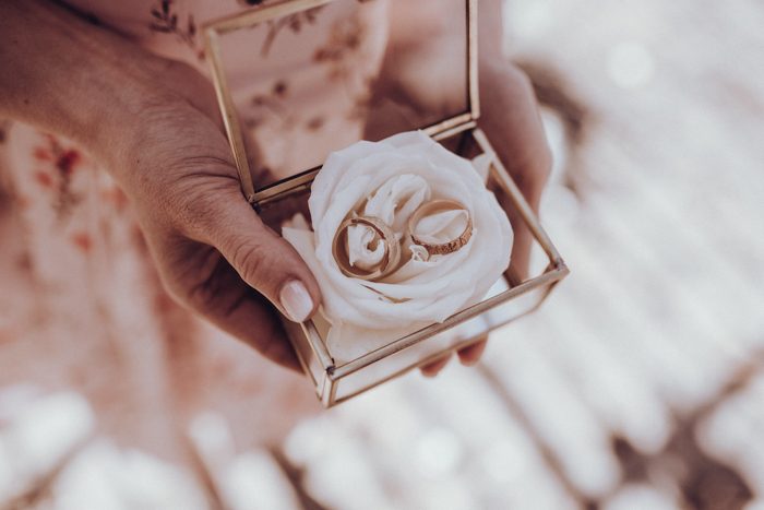 This Luxury White and Gold Mallorca Elopement Inspiration is Beyond ...