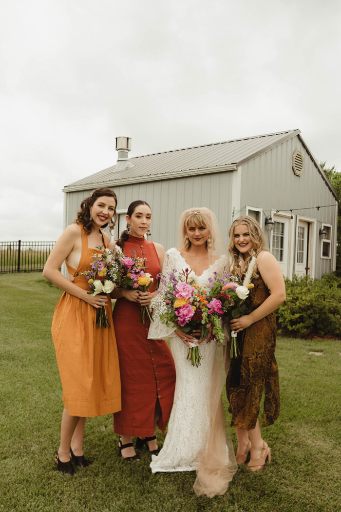 This Retro Ranch Wedding is a Little Bit Country, a Little Bit Rock n