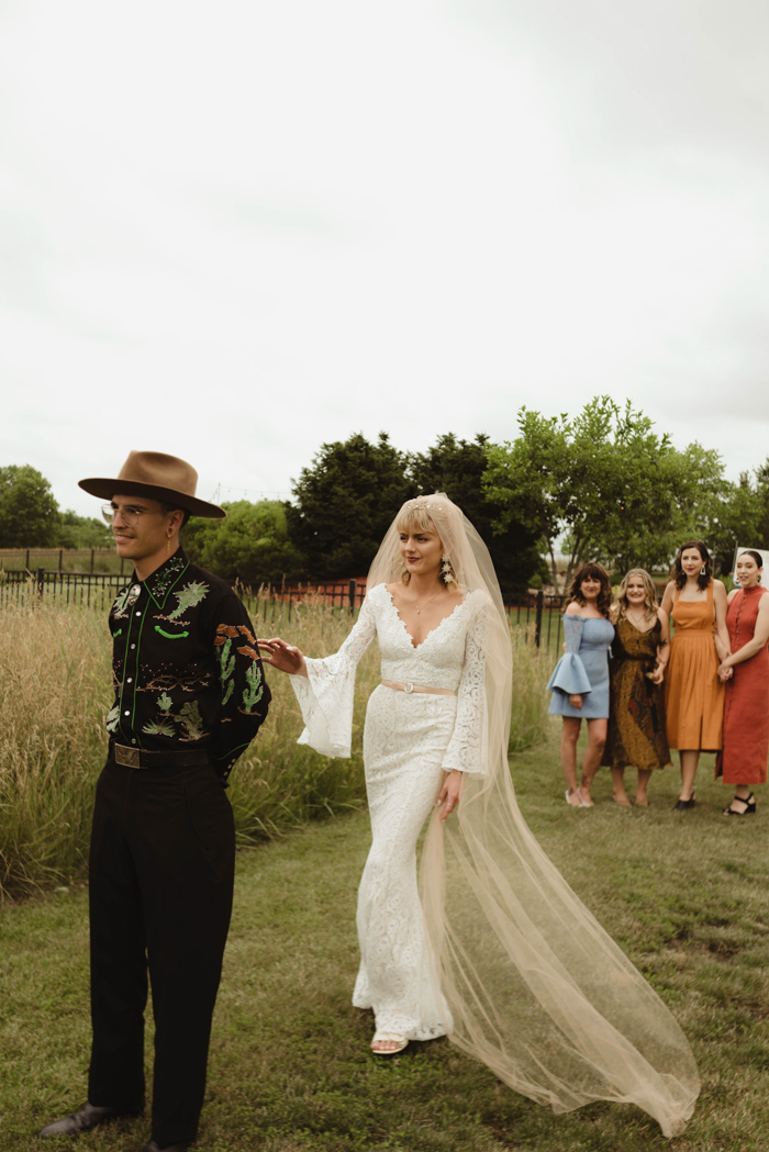 This Retro Ranch Wedding is a Little Bit Country, a Little Bit Rock n