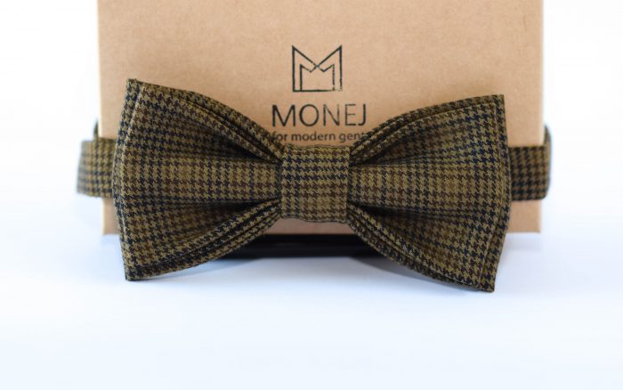 Monogram Geometric Dot Print Fabric Wedding Bow Tie,mens Bow Tie,men's Tie,boys  Wedding,baby Bo on Luulla