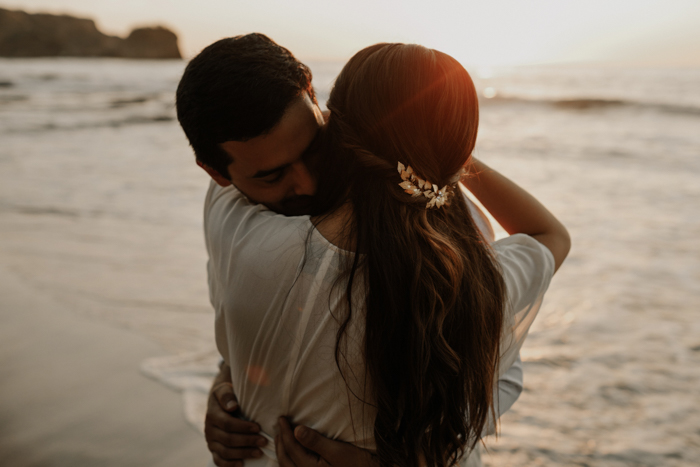 Simply Beautiful Beachfront Nosara, Costa Rica Wedding in White, Green ...