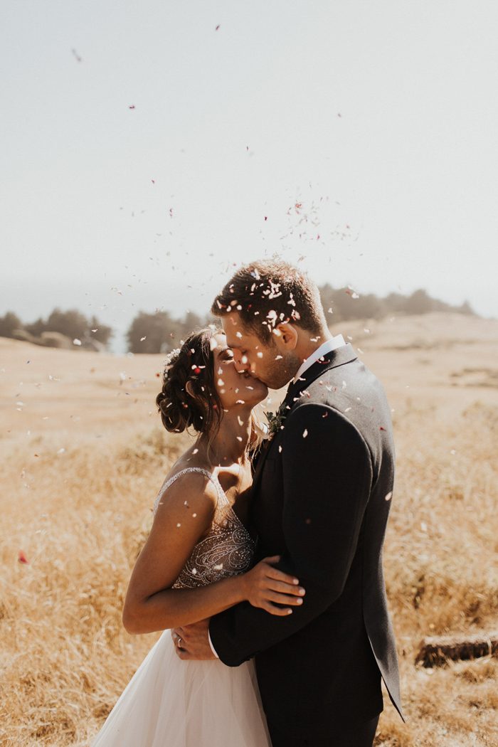 This Cuffey's Cove Ranch Wedding Combines Rusty Hues and Golden ...