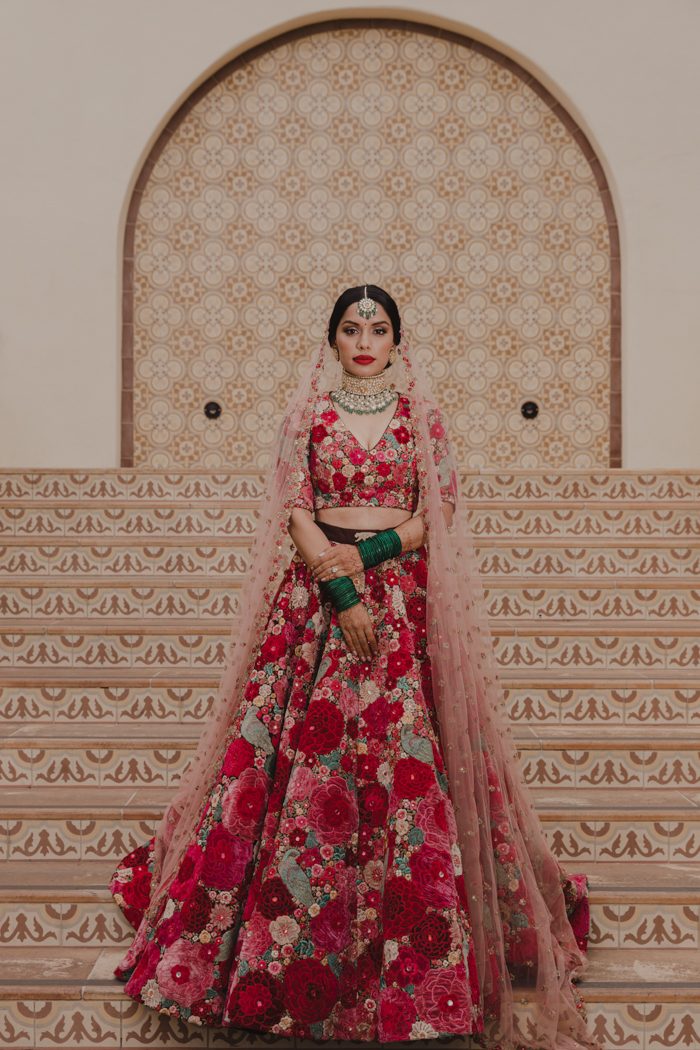 This Lush Modern Indian Wedding Pairs The Natural Beauty Of Palos