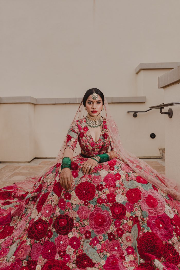 modern red indian wedding dresses,modern indian bride dress,