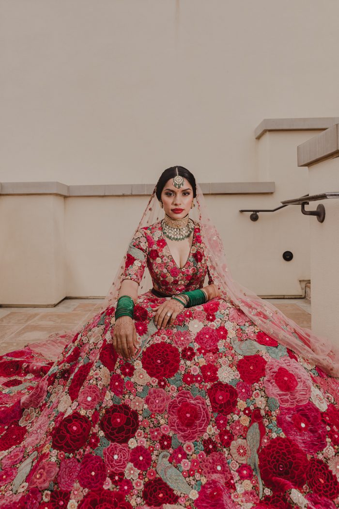 This Lush Modern Indian Wedding Pairs The Natural Beauty Of Palos