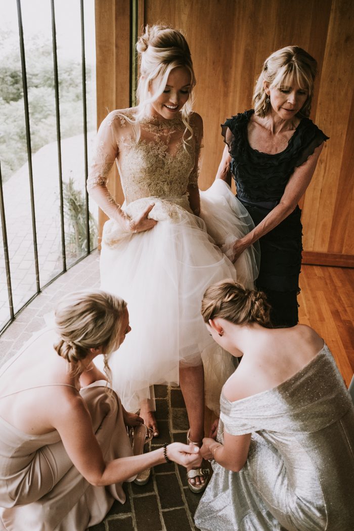 This Primland Resort Wedding Brought Glamour and Gold to the Blue Ridge ...