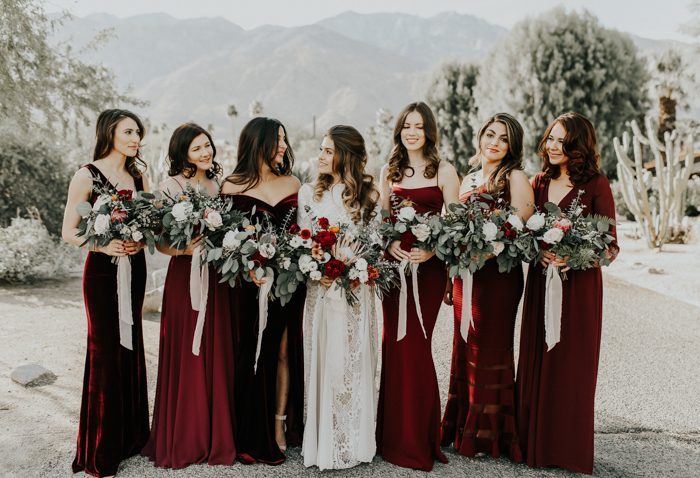 autumn bridesmaids dresses