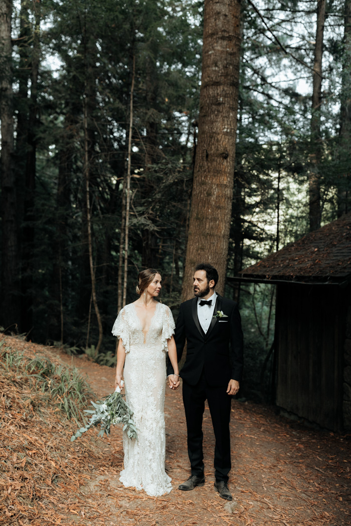 Vintage Parisian Inspired Mendocino Woodlands Wedding | Junebug Weddings