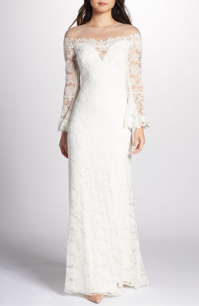 In Dreams White Long Sleeve Lace Maxi Dress 2024 www.zsdolakova.cz