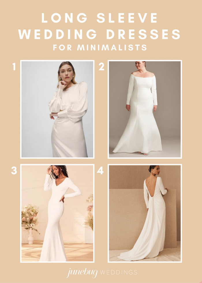 Long Sleeve Wedding Dresses for Fall and Winter Brides