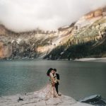 A Lake is Officially Our Favorite First Look Location After Seeing This Oeschinen Lake Elopement Inspiration