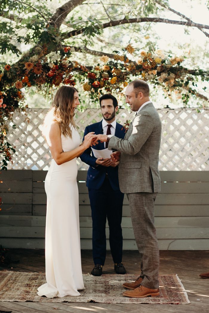 All Our Fall Color Palette Dreams Came True in This East Austin Wedding ...