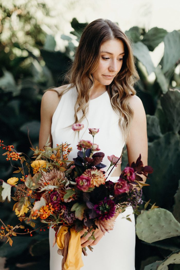 All Our Fall Color Palette Dreams Came True in This East Austin Wedding ...